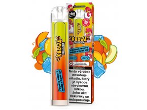 jednorazova e cigareta kurwa collection tropic fruits honeydew ice 20mg