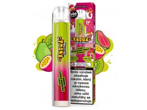 jednorazova e cigareta kurwa collection kiwi passion fruit guava 20mg