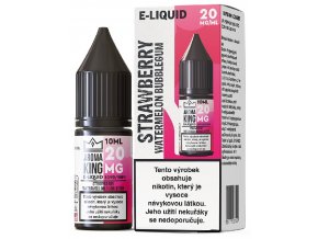 e liquid aroma king salt strawberry watermelon bubblegum 20mg