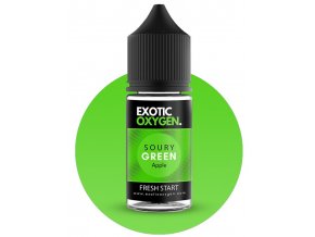 prichute exotic oxygen shake and vape soury green apple 10ml
