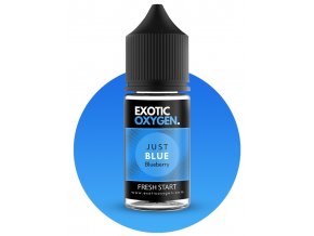 prichute exotic oxygen shake and vape just blue blueberry 10ml