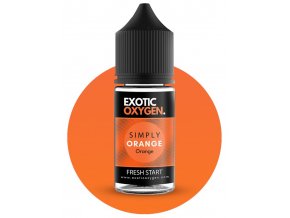 prichute exotic oxygen shake and vape simply orange 10ml