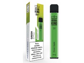 jednorazova e cigareta aroma king classic green apple 20mg