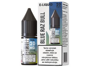 e liquid aroma king salt blue raz bull 20mg 10ml