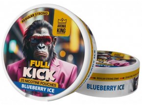 nikotinovy sacek aroma king full kick blueberry ice 20mg