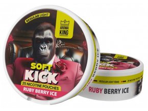 nikotinovy sacek aroma king soft kick rubby berry ice 10mg