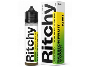 prichut liqua ritchy passionfruit guava kiwi shake and vape 12ml