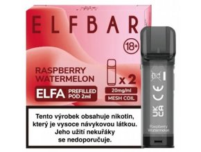 elf bar elfa cartridge 2ks raspberry watermelon 20mg