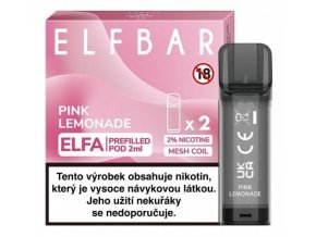 elf bar elfa cartridge 2ks pink lemonade 20mg