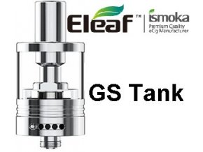 ismoka eleaf gs tank clearomizer 3ml silver nerez