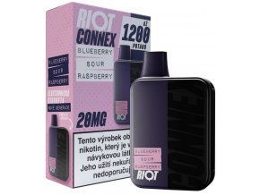 e cigareta riot connex kit blueberry sour raspberry 20mg