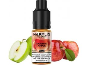 e liquid maryliq nic salt double apple 10ml 20mg