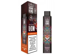 aroma king lion pod cartridge strawberry banana 20mg