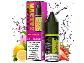 e liquid nasty liq salt pink lemonade 10ml 20mg