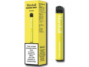 marshall jednorazova elektronicka cigareta banana mint 20mg