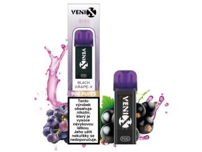 jednorazova e cigareta venix max pod black grape x 20mg