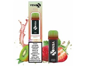 jednorazova e cigareta venix max pod strawberry kiwi x 20mg