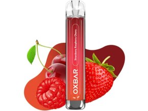 jednorazova e cigareta oxva oxbar c800 strawberry raspberry cherry 16mg