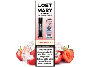 lost mary tappo pods cartridge 1pack strawberry ice 17mg