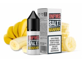 e liquid infamous saltz banana 20mg 10ml