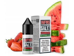 e liquid infamous saltz strawberry watermelon 20mg 10ml