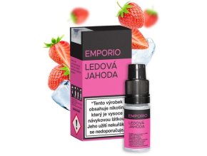 e liquid emporio ledova jahoda 10ml 0mg 3mg 6mg 9mg 12mg 18mg