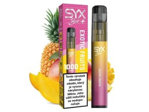 jednorazova e cigareta syx bar 1000 exotic fruits 16,5mg