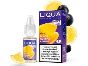 e liquid liqua next gen black currant lemon 10ml