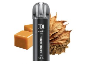 jdi romio pod cartridge tobacco caramel 20mg