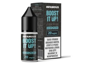 infamous booster mtl pg50 vg50 20mg 10ml