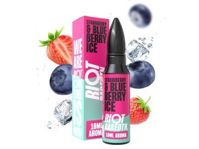 prichut riot bar edtn shake and vape strawberry blueberry ice 10ml