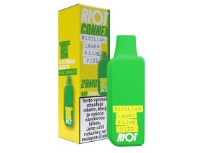 riot connex prednaplnena kapsle sicilian lemon and lime fizz 10mg 20mg