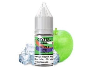 e liquid crystal drop salt apple ice 10ml 20mg