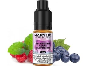 e liquid maryliq nic salt blueberry sour raspberry 10ml 20mg