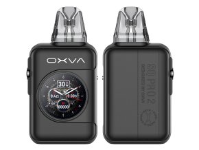 e cigareta oxva xlim sq pro 2 pod kit black leather