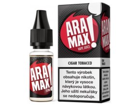 e liquid aramax cigar tobacco 10ml