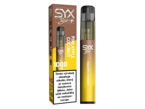 jednorazova e cigareta syx bar 1000 pineapple coconut 16,5mg