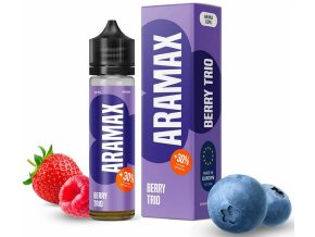 prichut aramax shake and vape berry trio 10ml
