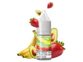 e liquid crystal drop salt strawberry banana avocado 10ml 20mg