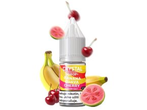 e liquid crystal drop salt banana guava cherry 10ml 20mg