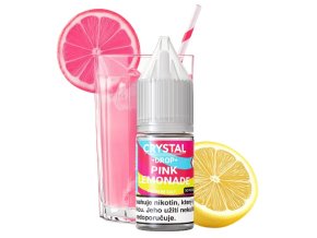 e liquid crystal drop salt pink lemonade 10ml 20mg