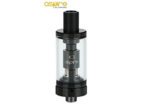 aspire clearomizer k3 bvc black cerny 2ml