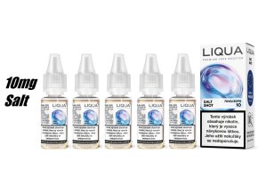liqua nic salt shot booster pg30 vg70 10ml 5x10mg dripper