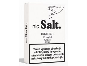 nic salt booster 5x10ml 20mg pg30 vg70