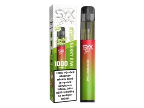 jednorazova e cigareta syx bar ltd strawberry kiwi 16 5mg 1000 potahu