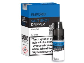 booster emporio salt shot dripper 5x10ml 10mg pg30 vg70