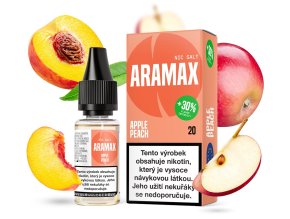 e liquid aramax salt apple peach jablko s broskvi 10mg 20mg
