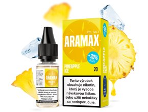e liquid aramax salt pineapple ice 10mg 20mg ledovy ananas