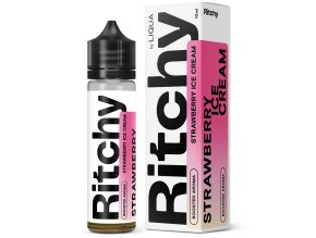 prichut liqua ritchy strawberry ice cream shake and vape 10ml