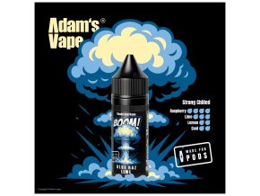 prichut adams vape boom series blue raz lime shake 5ml